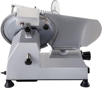 VEVOR Commercial Meat Slicer, 320W Electric Deli Food Slicer, 12 inch Carbon Steel Blade Electric Food Slicer, 350-400RPM Meat Slicer, 0-0.6 inch Adjustable Thickness for Cheese, Veggies, Ham