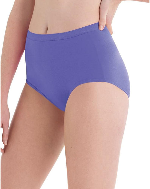 Hanes Women's Cotton Brief Value Pack, 10-Pack, Assorted Brief Underwear (Colors May Vary)