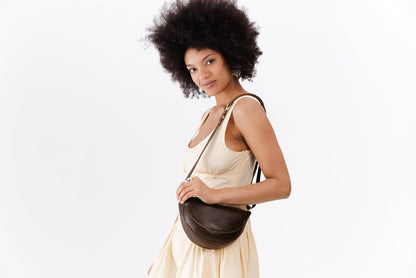 Portland Leather Goods Koala Sling Bag – Leather Sling with Adjustable Strap – Handmade from the Finest Full-Grain Hides