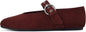 Gothictor Women's Mesh Ballet Flats Round Toe Leopard Mary Jane Shoes Women | Cushioned Comfort, Easy to Style, Buckle Strap, Cheetah Print, Ballerina, Breathable, Lightweight, Dressy Casual, Non-Slip