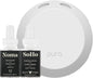 Pura Smart Home Fragrance Device Starter Set - Pura 4 - Scent Diffuser for Home - Includes Fragrance Aroma Diffuser - Square Box, Maui Mango and Signature Island Blend Scent Refills
