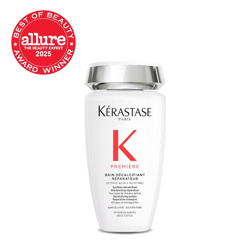 Kerastase Premiere Sulfate-Free Hair Repair Shampoo - For All Damaged Hair Types, Strengthens & Smoothes, With Citric Acid, Removes Buildup & Decalcifies