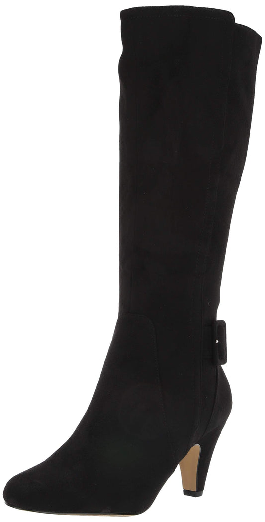 Women's Troy II dress boot Boot, Navy Suede, 8.5 N USWomen's Troy II dress boot Boot, Navy Suede, 8.5 N US