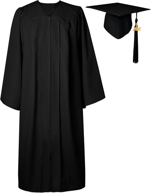 GraduatePro Matte Graduation Cap and Gown Class of 2025 Set Bulk with Tassel for High School & College 12 Colors