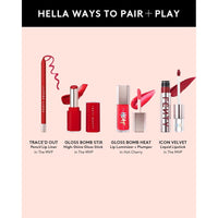 Fenty Trace'd Out Pencil Lip Liner, 0.04 oz, Velvet-Matte Finish, 8-Hour Wear (THE MVP 10, .04 OZ)