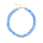 Chunky Beaded Statement Necklace for Women Trendy Colorful Boho Resin Bead Choker Necklaces Summer Handmade Jewelry Gifts Accessories