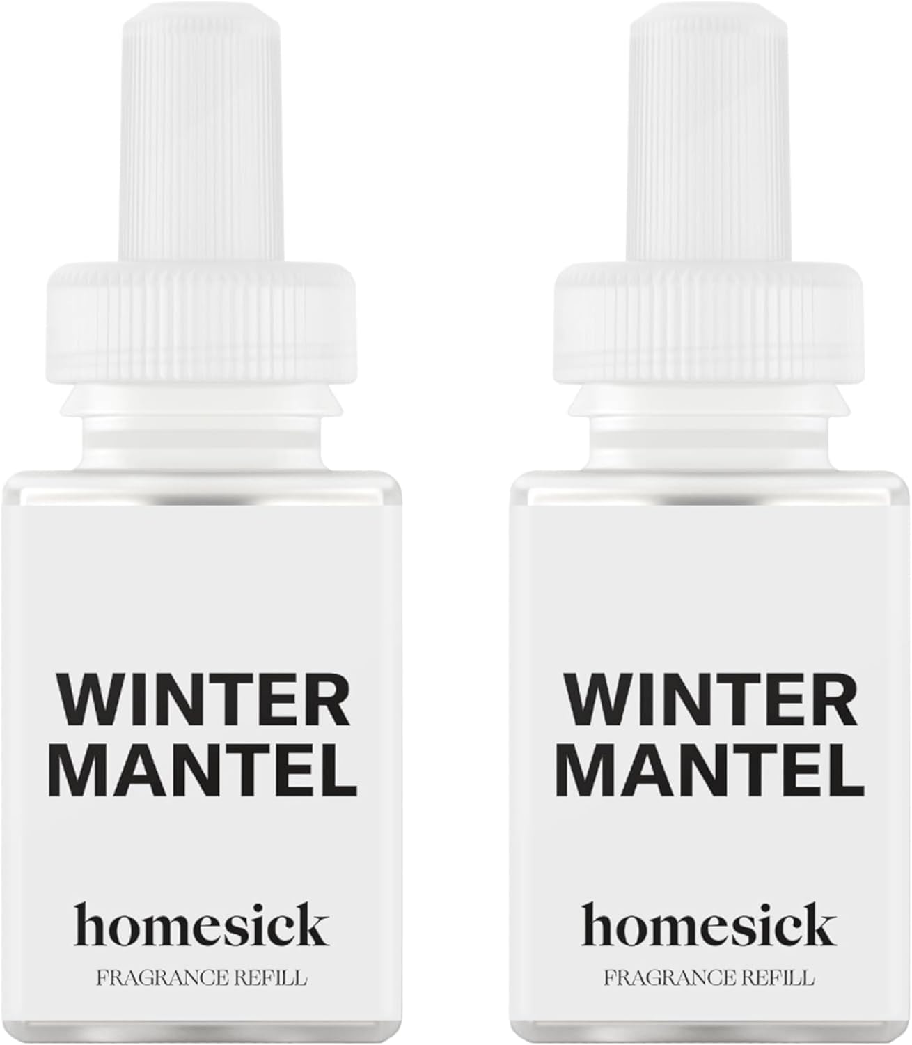 Pura & Homesick Home Scent Refill - Smart Air Diffuser - Up to 120-Hours of Luxury Fragrance per Refill - Home Essential - Clean & Safe Diffuser Fragrance - 2 Pack, New Home