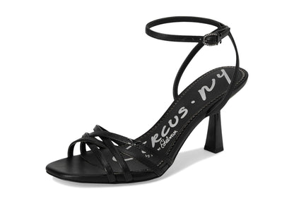 Circus NY by Sam Edelman Women's Kenzie HeeledSandal, Black Leather, 9Circus NY by Sam Edelman Women's Kenzie Heeled Sandal, Black Leather, 9 l