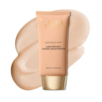LAURA GELLER NEW YORK Quench-n-Tint Lightweight Tinted Moisturizer, Porcelain/Fair - Sheer to Light Buildable Coverage - Natural Glow Finish - Lightweight Formula - Hydratant Teinte