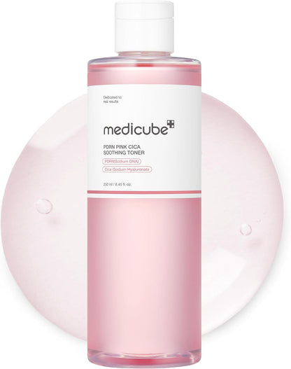 medicube PDRN Toner Salmon DNA Milky Toner | for Hydrating, Moisturizing, Soothing with Ceramide, Peptide | Glass Glow Skin | Korean Skincare, 5.07 fl.oz