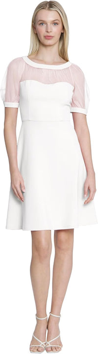 Maggy London Women's Illusion Dress Occasion Event Party Holiday Cocktail Guest of Wedding.
