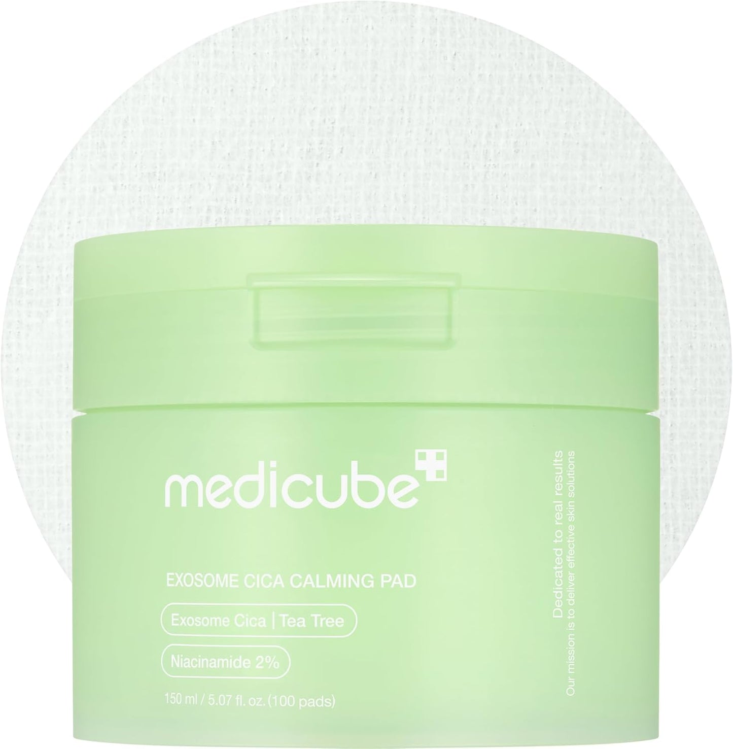 medicube Toner Pads Zero Pore Pad 2.0 | Dual-Textured Facial Pad for Exfoliation and Pore Care with 4.5% AHA Lactic Acid, 0.45% BHA Salicylic Acid | Ideal for All, Korean Skin Care, 70 Pads (1 Pack)
