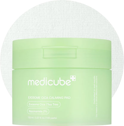 medicube Toner Pads Zero Pore Pad 2.0 | Dual-Textured Facial Pad for Exfoliation and Pore Care with 4.5% AHA Lactic Acid, 0.45% BHA Salicylic Acid | Ideal for All, Korean Skin Care, 70 Pads (1 Pack)