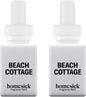 Pura & Homesick Home Scent Refill - Smart Air Diffuser - Up to 120-Hours of Luxury Fragrance per Refill - Home Essential - Clean & Safe Diffuser Fragrance - 2 Pack, New Home