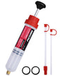 SEDY Fluid Extractor Multi-Purpose Oil Syringe with 500CC, Oil Suction Pump, Manual Extraction and Filling Pump, Automotive Oil Syringe(17.6 Oz./0.45 Qt./500 CC)