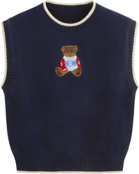 CIDER Women’s Sweater Vest Knit Sleeveless Pear Cute Graphic Sweater Vest Tank Top Fall Outfits