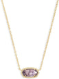 Kendra Scott Elisa Pendant Necklace for Women, Fashion Jewelry, 14k Gold-Plated