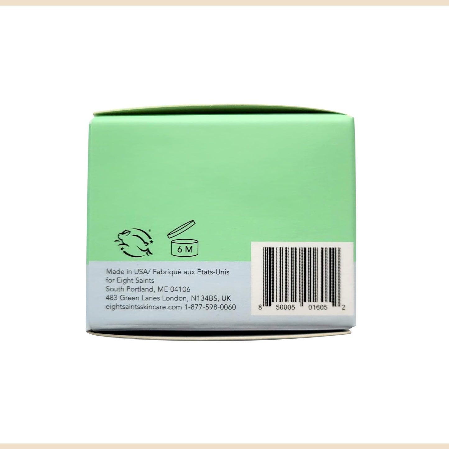 Eight Saints Skin Care All In Eye Cream, Natural and Organic Anti Aging Under Eye Cream to Reduce Puffiness, Wrinkles, and Under Eye Bags, Dark Circles Under Eye Treatment, 0.5 Ounces