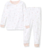 Burt's Bees Baby Girls' Pajamas, 2-Piece Long Sleeve Tee and Pants Organic Cotton PJ Set