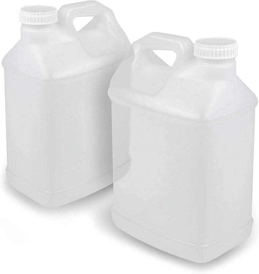 Coolbreeze Beverages Heavy Duty Mixing Containers with Pressure Sealed Lids, 2.5 Gal Jugs and Caps - Frozen Drink Mixing, Cold Brewing, Beverage Storage - 2 Pack