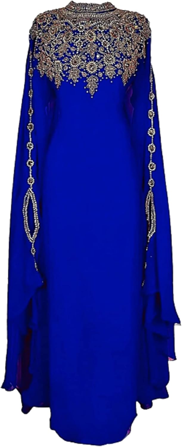 Abaya Kaftan Kimono FARASHA Fancy Casual Muslim Dubai Loose Cover Ups Moroccan