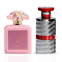Ard al Zaafaran Pink Blush Shams Al Emarat Khususi, Marshmallow Blush Perfume For Women, Eau de Parfum - 100 ML (3.4 OZ) Romantic & Sweet Arabian Perfume - A Captivating Scent wrapped in Pink Bottle