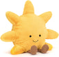 Jellycat Amuseables Sun Stuffed Toy, Medium 12 inches - Sun Plush - Fun Gift Idea