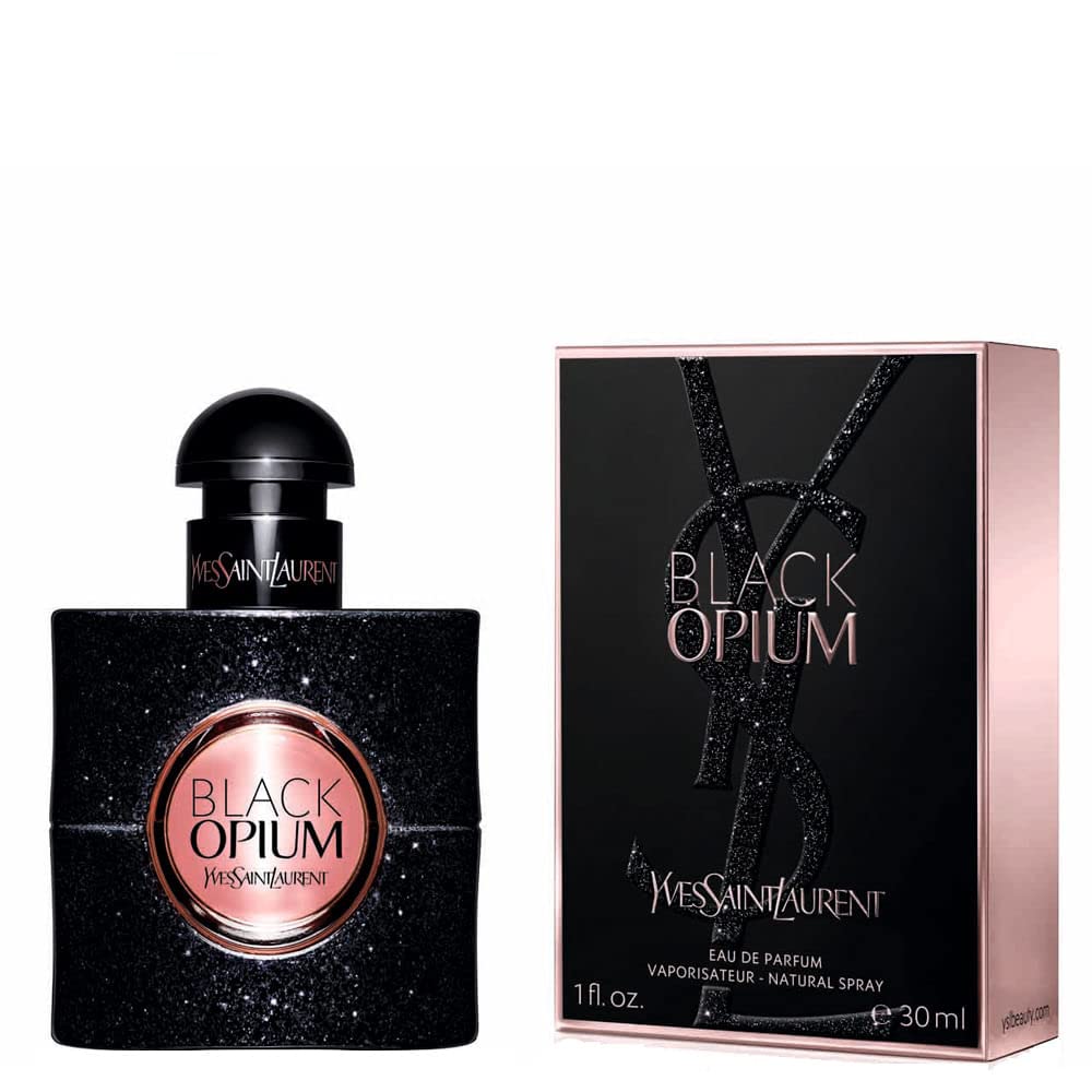 Yves Saint Laurent Eau De Parfum Spray for Women, Black Opium, 3 Ounce |