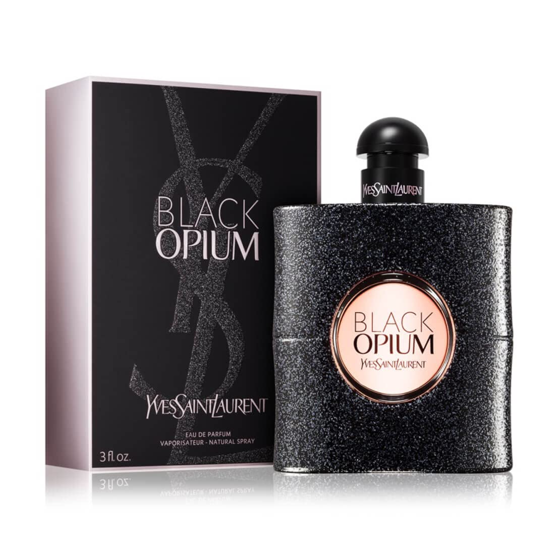 Yves Saint Laurent Eau De Parfum Spray for Women, Black Opium, 3 Ounce |