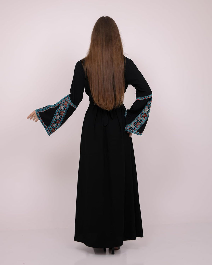 for Womens Abayas - Embroidered Thobe for Women