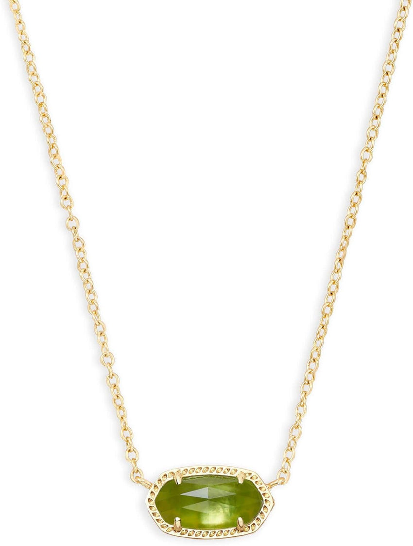 Kendra Scott Elisa Pendant Necklace for Women, Fashion Jewelry, 14k Gold-Plated