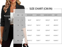 Mina Self Casual Blazer for Women 2025 Fall Full-Lined Slim Lightweight Trendy Work Office Business Jacket Suit with Pockets