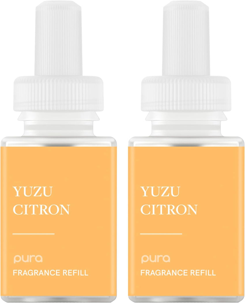 PuraHome Scent Refill - Smart Home Air Diffuser - Up to 120-Hours of Luxury Fragrance per Refill - Home Essential - Clean & Safe Diffuser Fragrance - 2 Pack, Cozy Cashmere