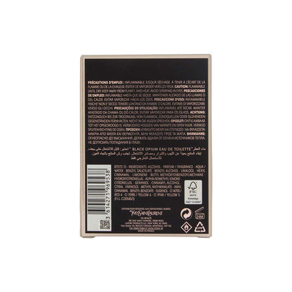 Yves Saint Laurent Eau De Parfum Spray for Women, Black Opium, 3 Ounce |