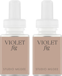 Pura x Studio McGee Home Scent Refill - Smart Air Diffuser - Up to 120-Hours of Luxury Fragrance per Refill - Home Essential - Clean & Safe Diffuser Fragrance - 2 Pack, Santal Vanilla