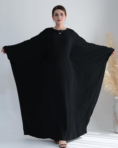 Muslim Prayer Dress Abaya Islamic Ramadan Robe Slightly Elasticity Garment Eid Clothes