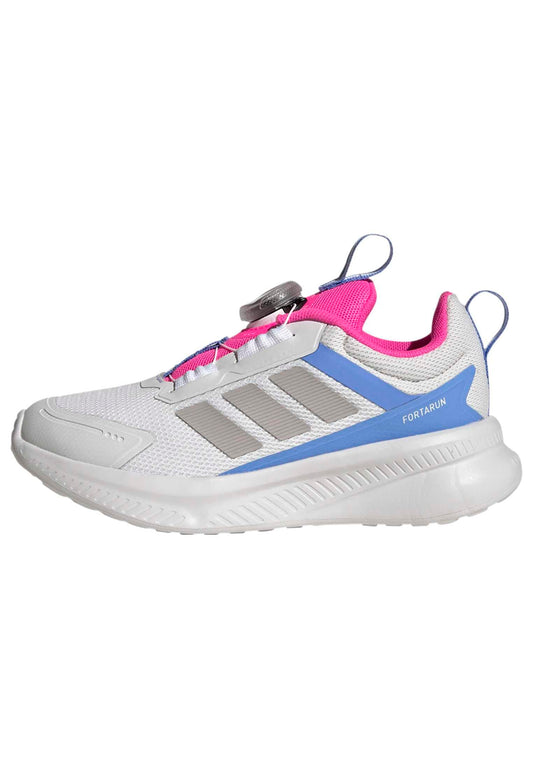 adidas Unisex-Kids Fortarun 4.0 BOA, Crystal White/Grey/Lucid Pink, 13adidas Unisex-Kids Fortarun 4.0 BOA, Crystal White/Grey/Lucid Pink, 13 used like new