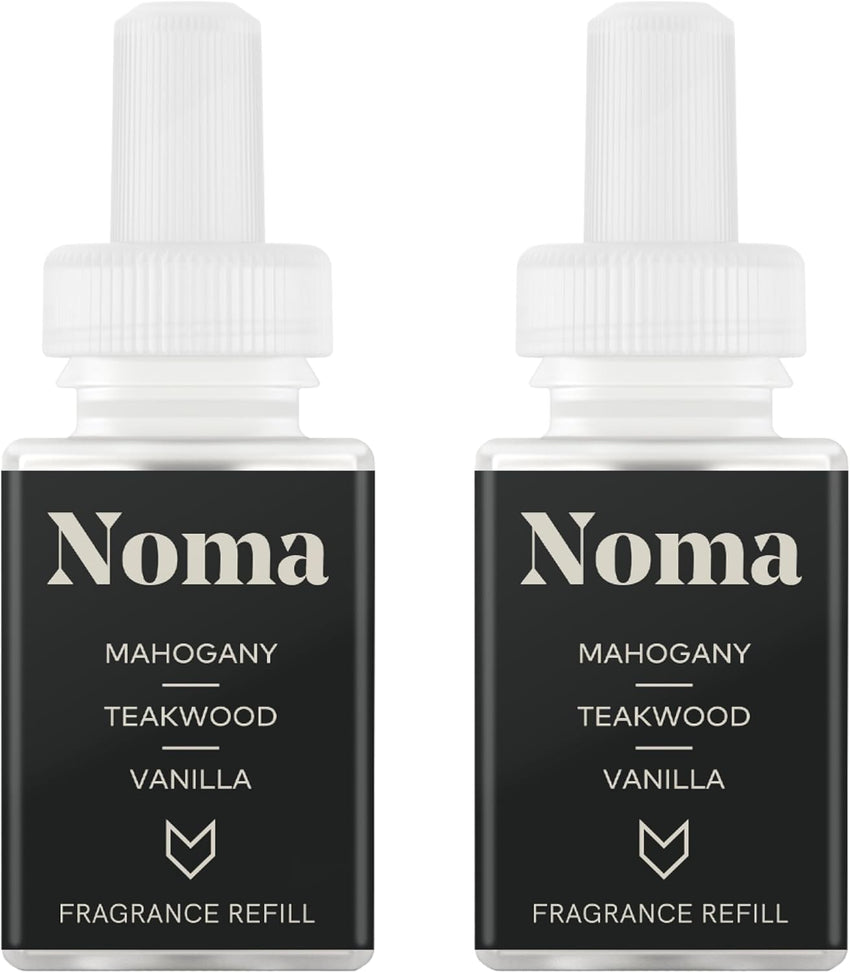 Pura & Guy Fox Home Scent Refill - Smart Air Diffuser - Up to 120-Hours of Luxury Fragrance per Refill - Home Essential - Clean & Safe Diffuser Fragrance - 2 Pack, SoHo