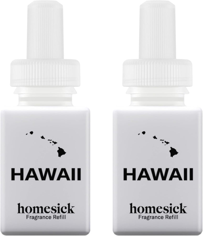 Pura & Homesick Home Scent Refill - Smart Air Diffuser - Up to 120-Hours of Luxury Fragrance per Refill - Home Essential - Clean & Safe Diffuser Fragrance - 2 Pack, New Home