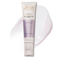 LAURA GELLER NEW YORK Spackle Primer - Champagne Glow - Super-Size 2 Fl Oz - Hyaluronic Acid Makeup Primer for Mature Skin
