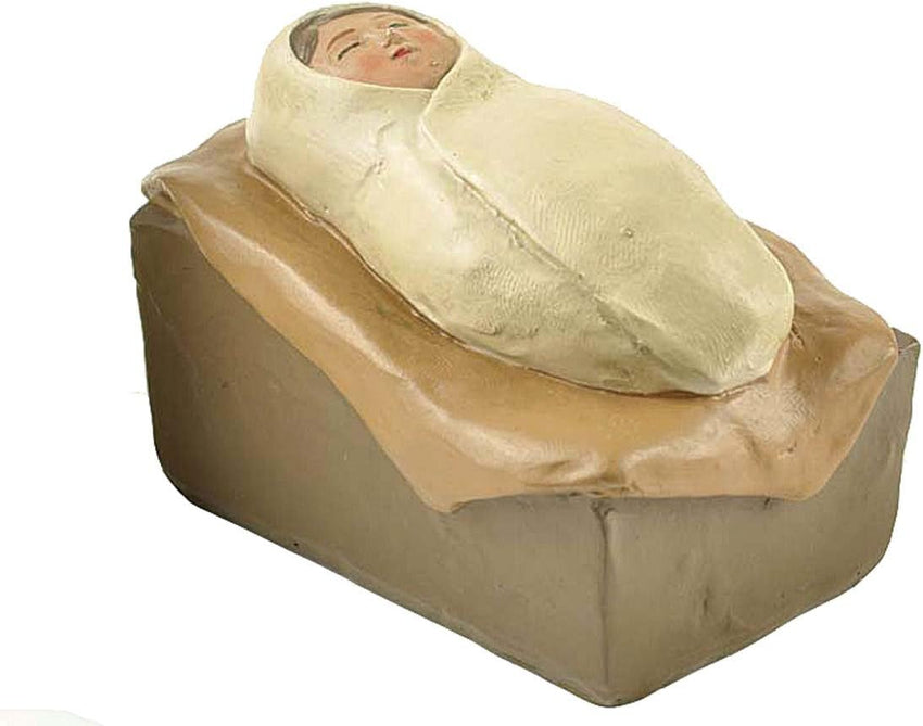 Nativity Sets for Christmas 10 Pieces - Hand Painted Nativity Scene Indoor, 4.8" Classic Figurines Holy Family Jesus Manger Crib Ornament, Xmas Decorations