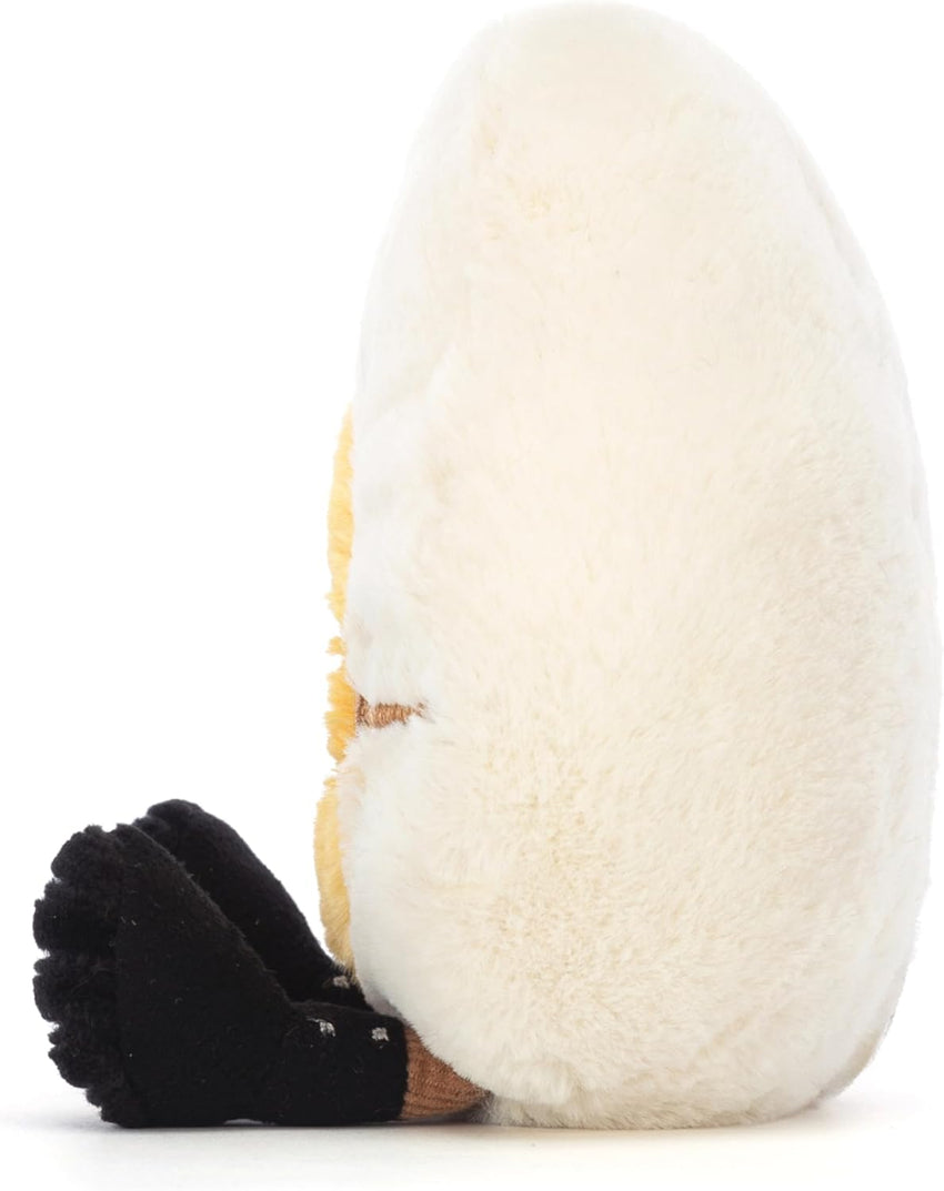 Jellycat Amuseables Boiled Egg Chic Stuffed Toy, Small 5.5 inches - Food Plush - Fun Gift Idea