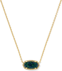 Kendra Scott Elisa Pendant Necklace for Women, Fashion Jewelry, 14k Gold-Plated