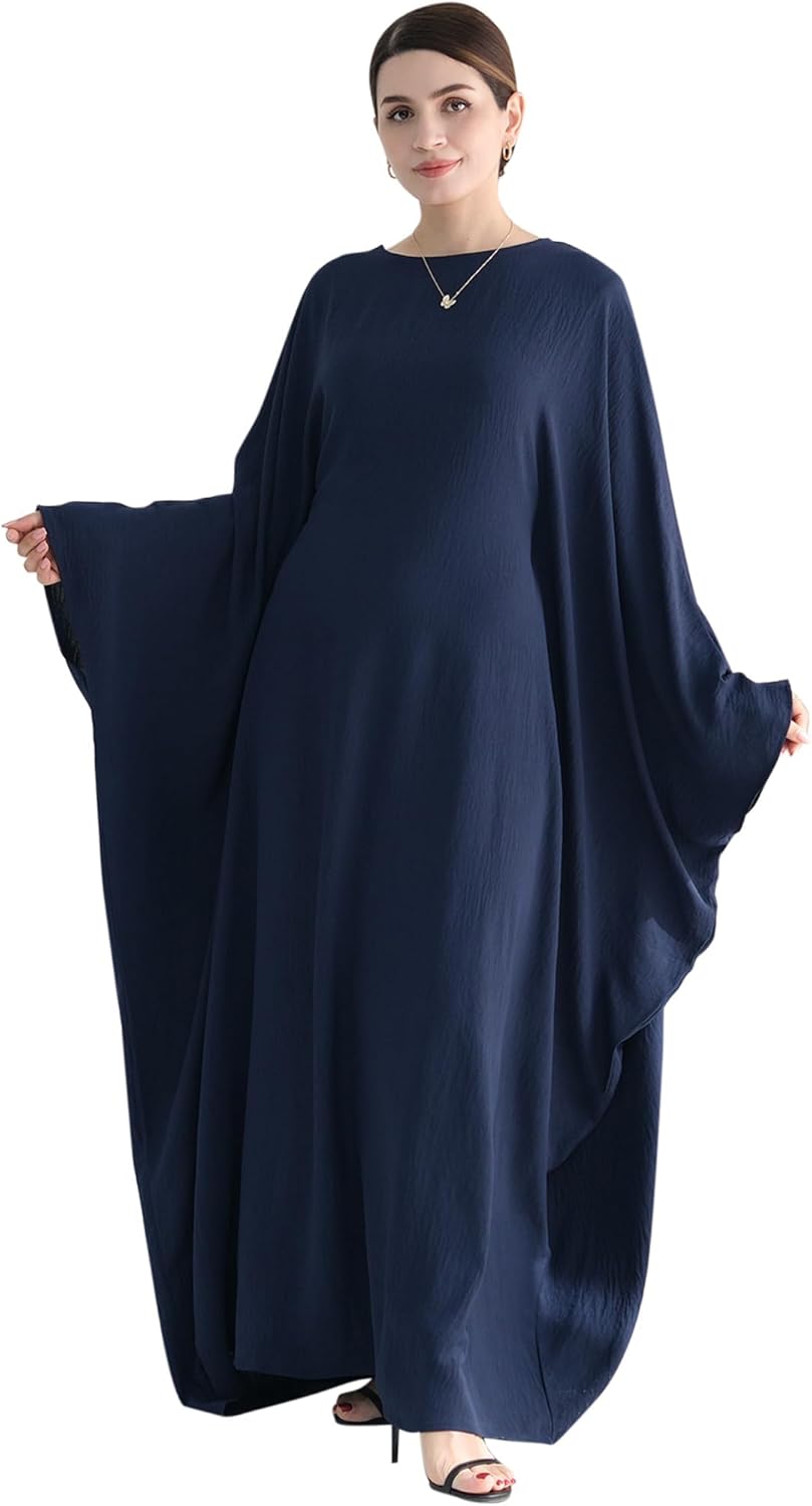 Muslim Prayer Dress Abaya Islamic Ramadan Robe Slightly Elasticity Garment Eid Clothes