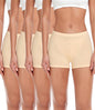 wirarpa Women's Boyshorts Panties Cotton Boxer Briefs for Ladies Underwear Shorts with Cotton Crotch 4 Pack