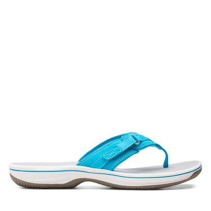 Clarks Women's Breeze Sea Flip-Flop, Navy Synthetic, 8Clarks Women's Breeze Sea Flip-Flop, Navy Synthetic, 8 used