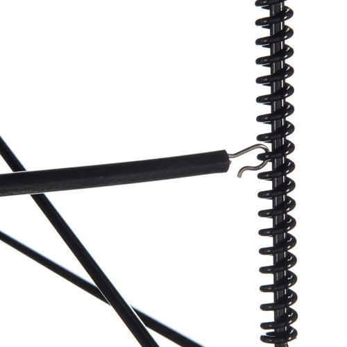 San Jamar Wireworks Cup and Lid Dispenser Fits 8 - 44 Oz. Cups, 3 Tiers with Suction Cup Feet for Restaurants, Fast Food, And Kitchens, Plastic, 8.25 X 20.5 X 22.5 Inches, Black