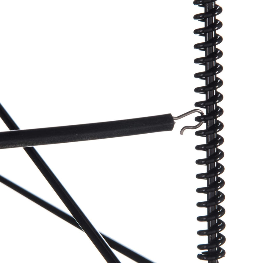 San Jamar Wireworks Cup and Lid Dispenser Fits 8 - 44 Oz. Cups, 3 Tiers with Suction Cup Feet for Restaurants, Fast Food, And Kitchens, Plastic, 8.25 X 20.5 X 22.5 Inches, Black