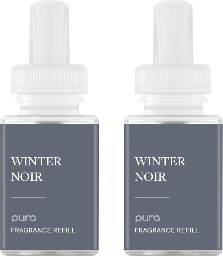 PuraHome Scent Refill - Smart Home Air Diffuser - Up to 120-Hours of Luxury Fragrance per Refill - Home Essential - Clean & Safe Diffuser Fragrance - 2 Pack, Cozy Cashmere