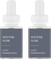 Pura Smart Home Air Diffuser - Smart Air Diffuser - Up to 120-Hours of Luxury Fragrance per Refill - Spring & Summer Fragrance - 2 Pack, Linens & Surf